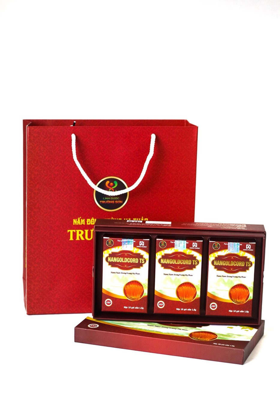 NANGOLDCORD TS hộp 30 gói cốm